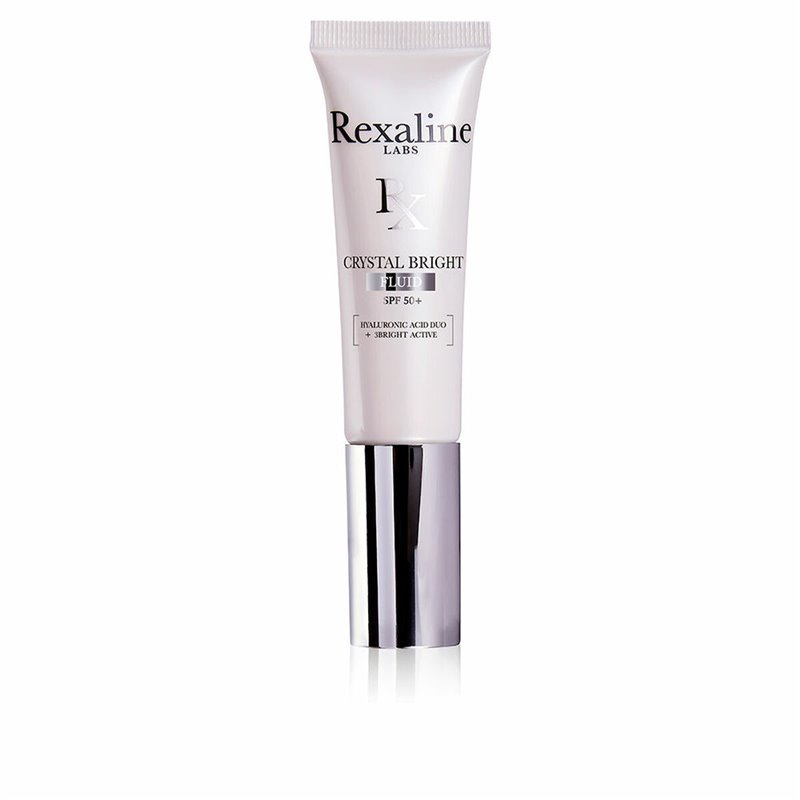 Fluide hydratant et matifiant Rexaline Crystal Bright Spf 50 Acide Hyaluronique