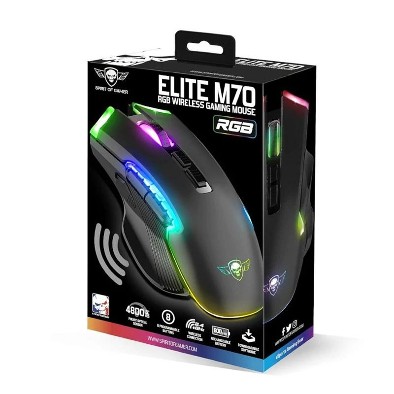 Image secondaire de Souris Spirit of Gamer Elite M-70 Noir