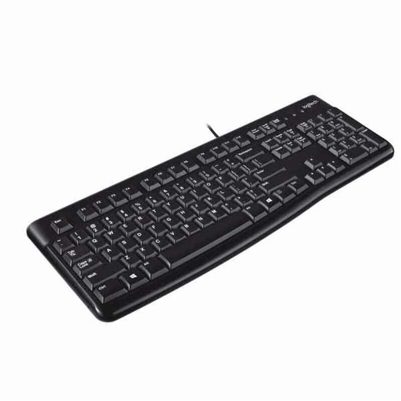 Image secondaire de Logitech K120 Corded Keyboard clavier USB QWERTY Espagnole Noir