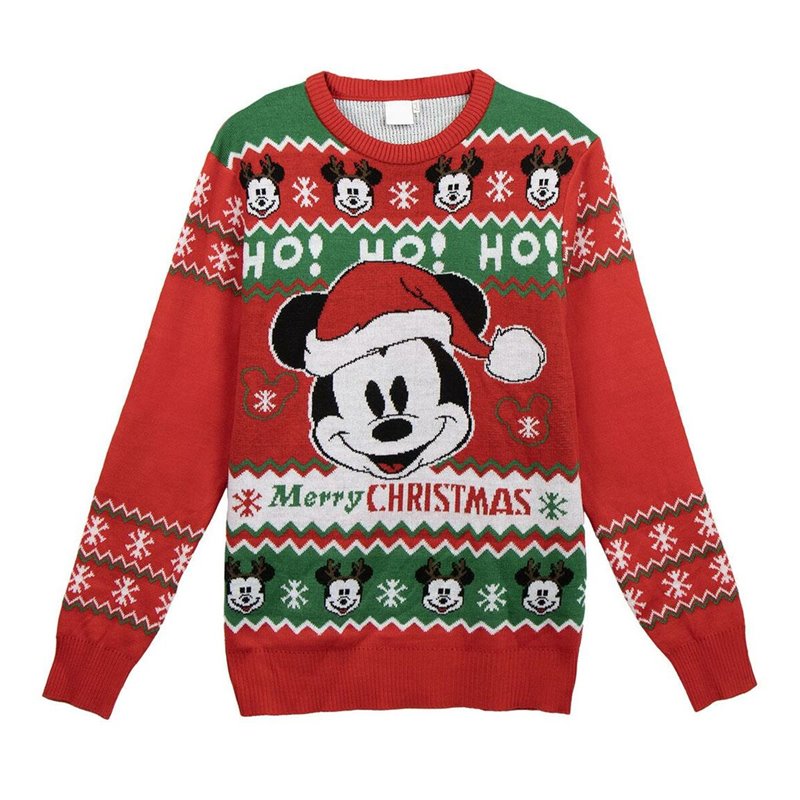 Pull homme Mickey Mouse Rouge