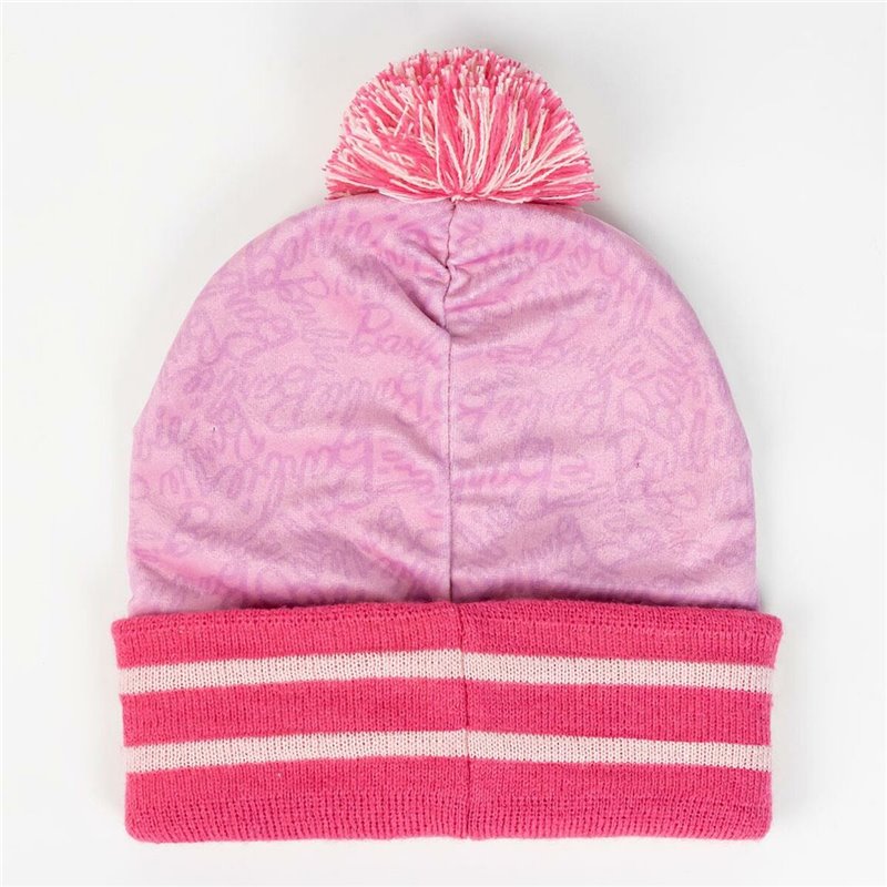 Image secondaire de Bonnet enfant Barbie Rose (Taille unique)