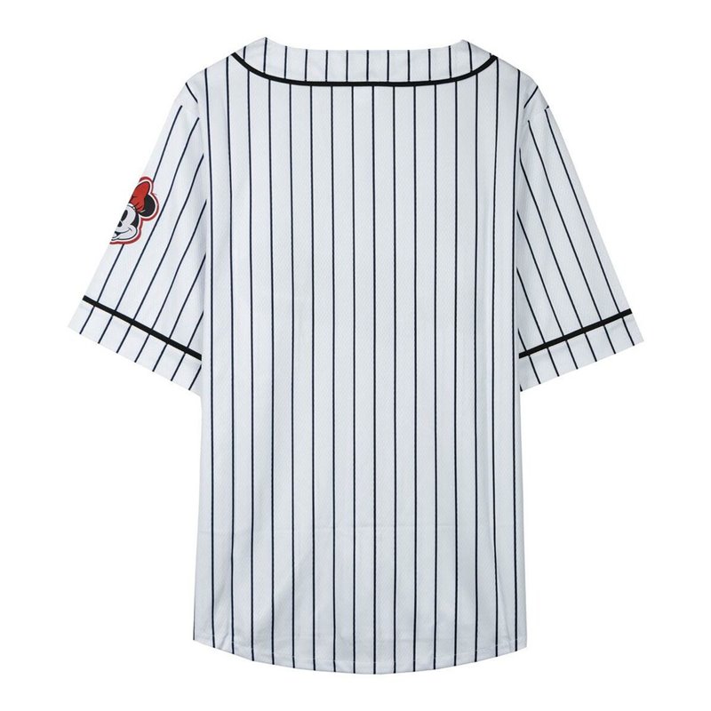 Image secondaire de Maillot de Corps de Sport à Manches Coupe Minnie Mouse Baseball Unisexe