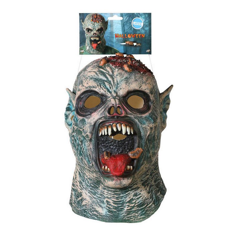 Image secondaire de Masque Halloween Monstre Gris