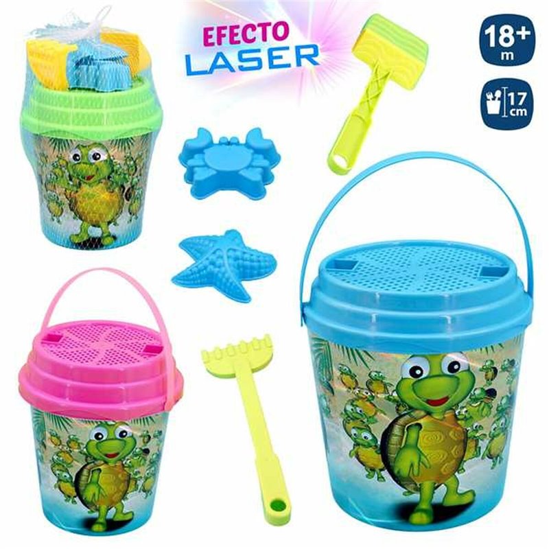 Image secondaire de Set de jouets de plage Juinsa Tortue 17 x 17 cm