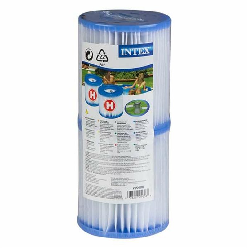 Image secondaire de Filtre de piscine Intex Type H 6 Unités