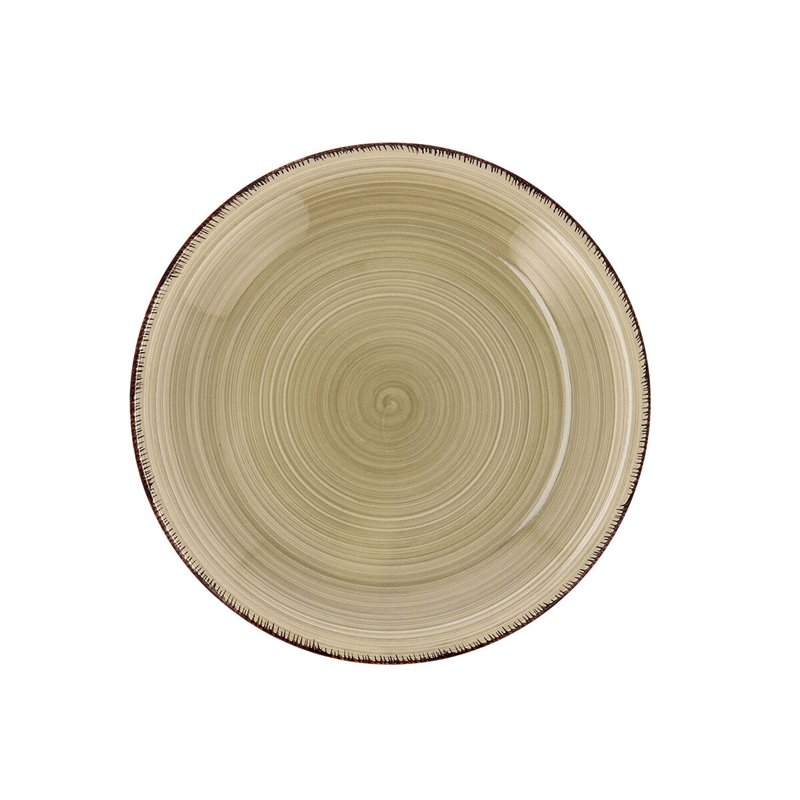 Image secondaire de Assiette à dessert Quid Natura Vita Céramique Vert (19 cm) (12 Unités)