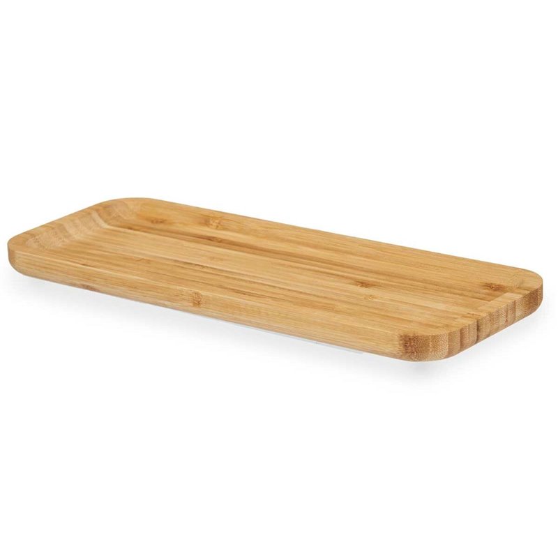 Image secondaire de Plateau apéritif Marron Bambou 29,5 x 1,6 x 11,5 cm Apéritif (12 Unités)