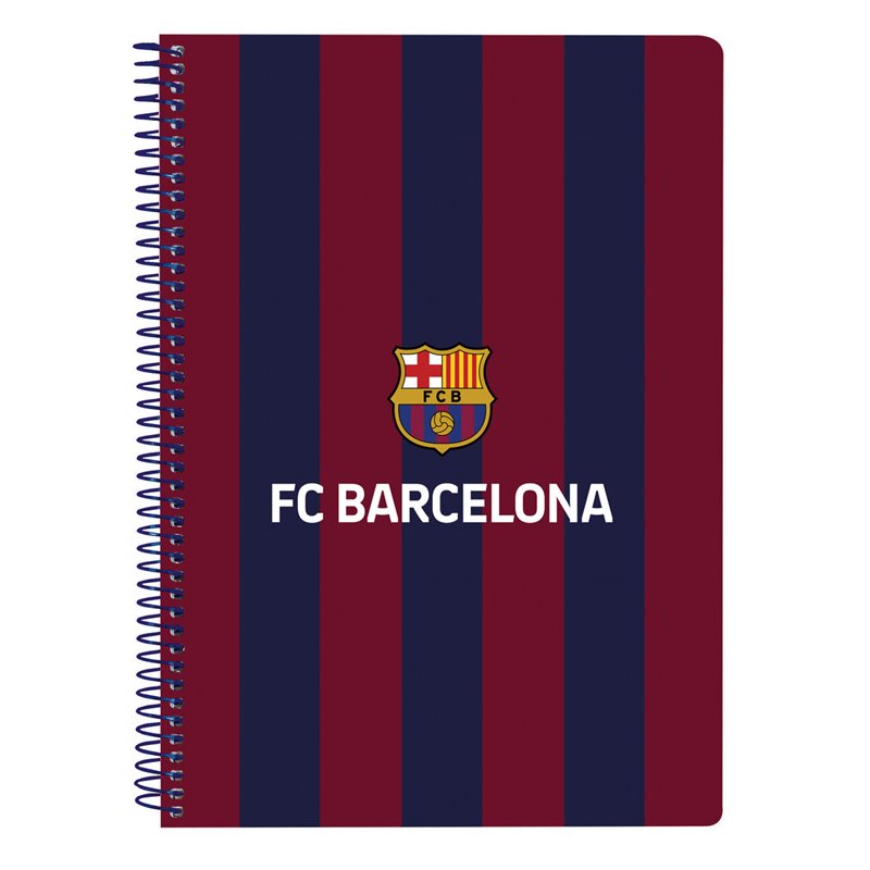 Carnet F.C. Barcelona 24/25 Bordeaux Blue marine A5 80 Volets