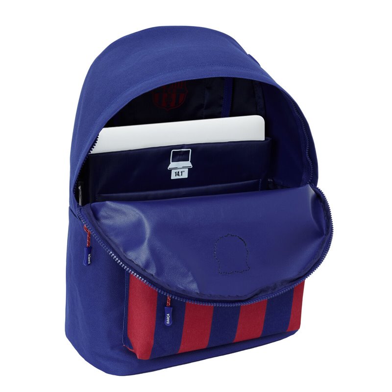 Image secondaire de Sacoche pour Portable F.C. Barcelona 24/25 Bordeaux Blue marine 31 x 41 x 16 cm 14,1