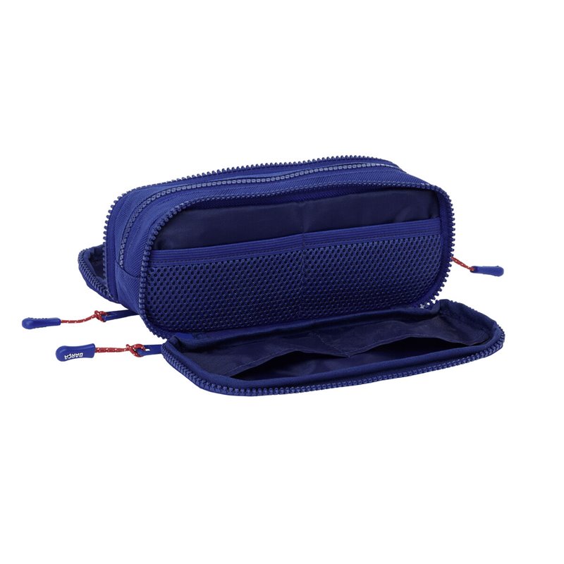 Image secondaire de Trousse Fourre-Tout Triple F.C. Barcelona 24/25 Bordeaux Blue marine 21 x 8 x 8 cm