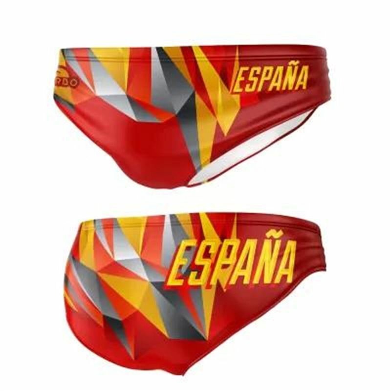 Slip pour homme Turbo España Rays Rouge