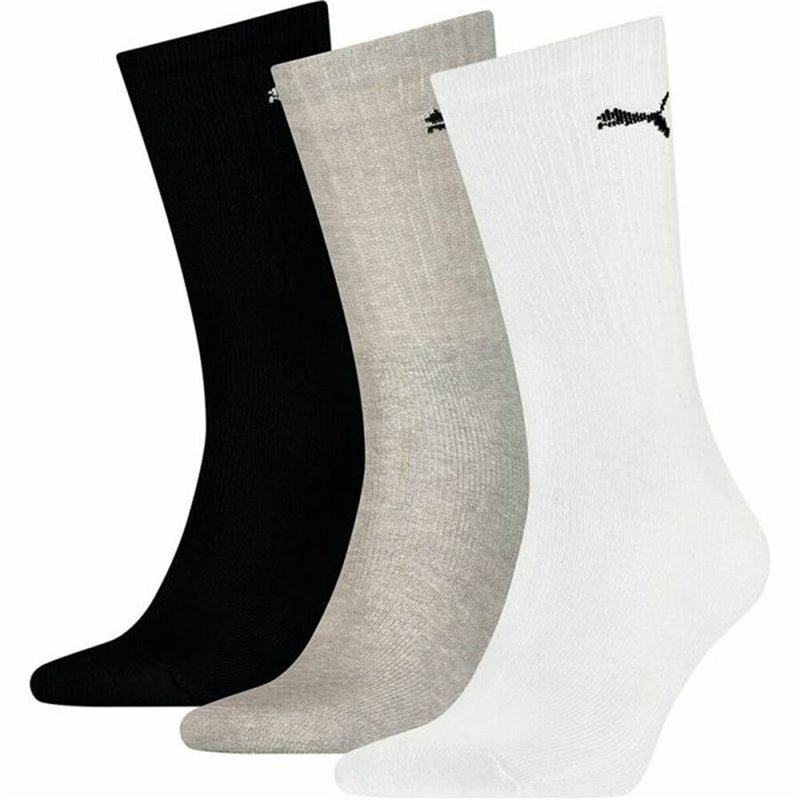 Image secondaire de Chaussettes de Sport Puma Crew Noir Unisexe (3 pcs)