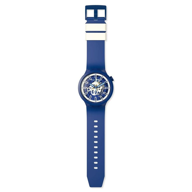 Image secondaire de Montre Homme Swatch ISWATCH BLUE (Ø 47 mm)