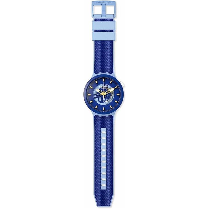 Image secondaire de Montre Homme Swatch BOUNCING BLUE (Ø 47 mm)