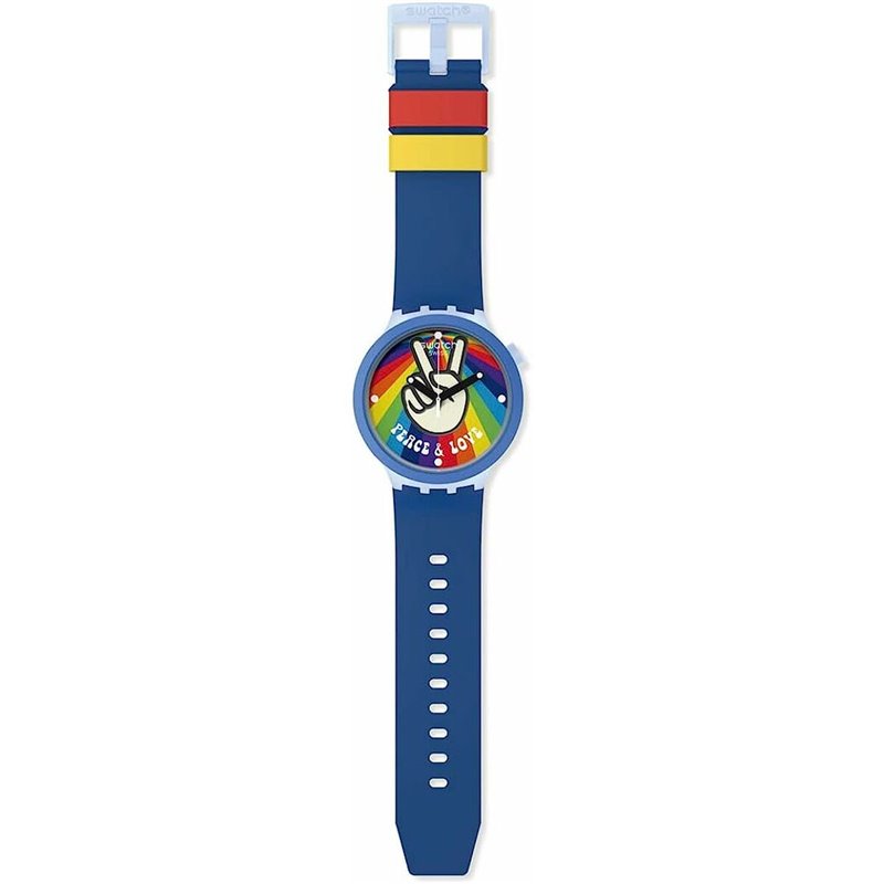 Image secondaire de Montre Homme Swatch PEACE HAND LOVE (Ø 47 mm)