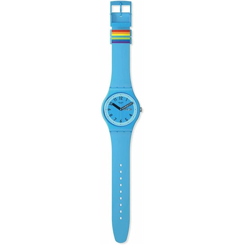 Image secondaire de Montre Homme Swatch PROUDLY BLUE (Ø 41 mm)