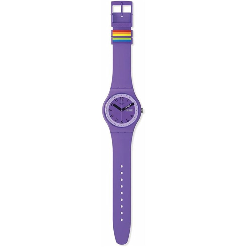 Image secondaire de Montre Homme Swatch PROUDLY VIOLET (Ø 41 mm)