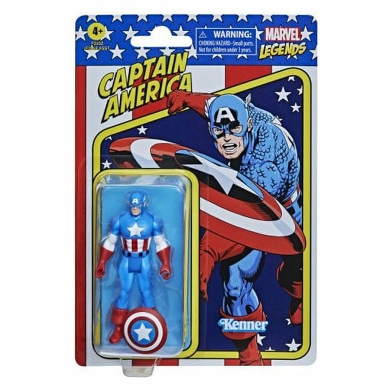 Figurine d'action Marvel Legends Retro Series: Captain America