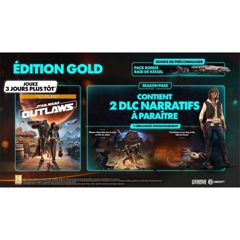 Image secondaire de Star Wars : Outlaws - Jeu PS5 - Edition Gold