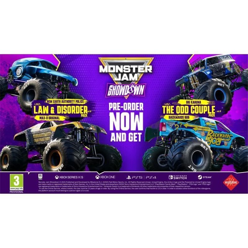 Image secondaire de Monster Jam Showdown - Jeu PS4 - Day One Edition