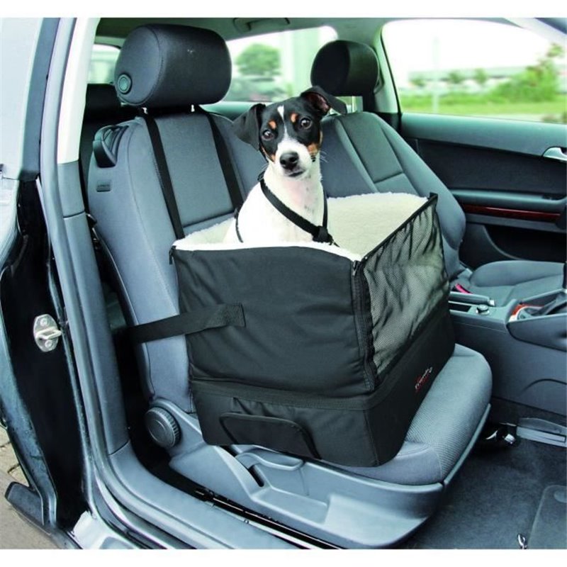 Siege auto pour chiens - TRIXIE - Friends On Tour - Noir - Petit - Siege de voiture - Intérieur