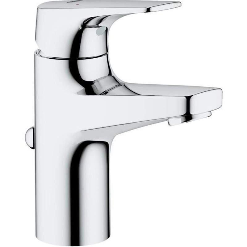 Mitigeur monocommande lavabo - GROHE Start Flow - Taille S - Chromé - Economie d'eau - 23809000