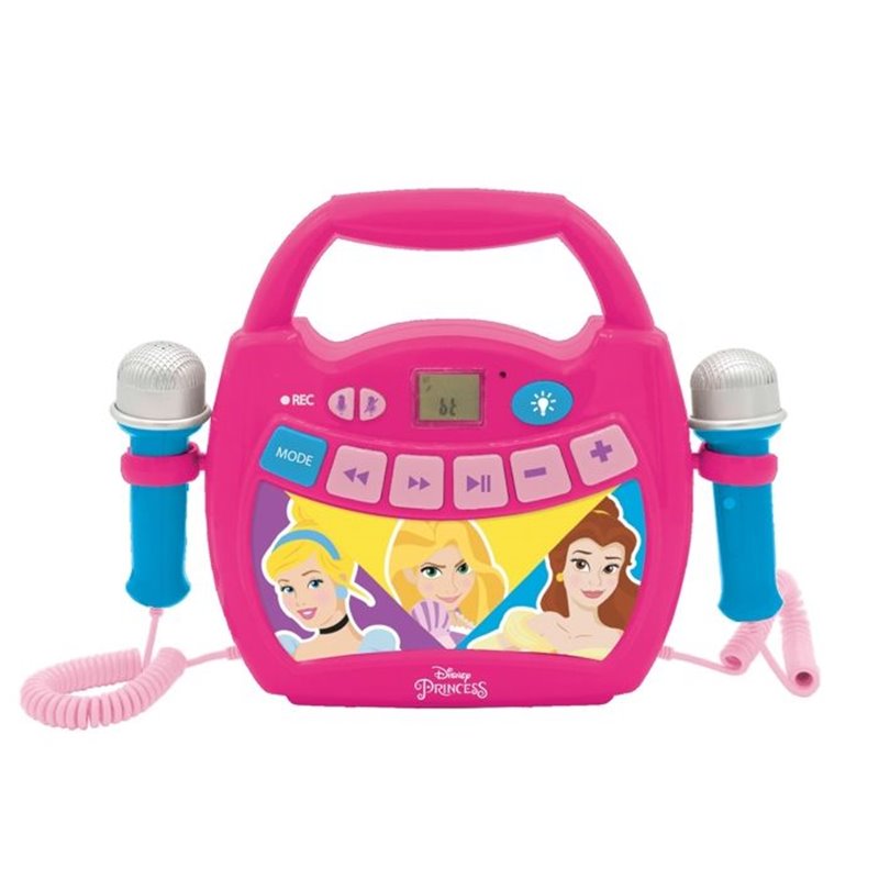 Image secondaire de Enceinte Bluetooth Disney Princesses - LEXIBOOK - Effets Lumineux, Micros, Batterie Rechargeable