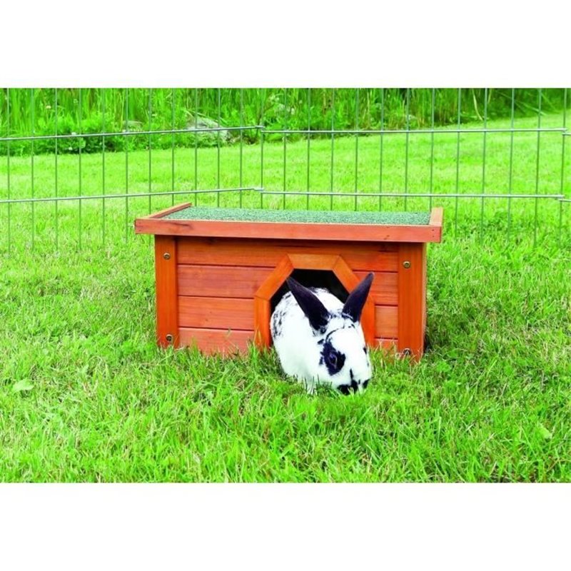 Image secondaire de Habitat pour petits animaux - TRIXIE - Natura - Pin verni - Extérieur - Lapin - Adulte - Rongeur