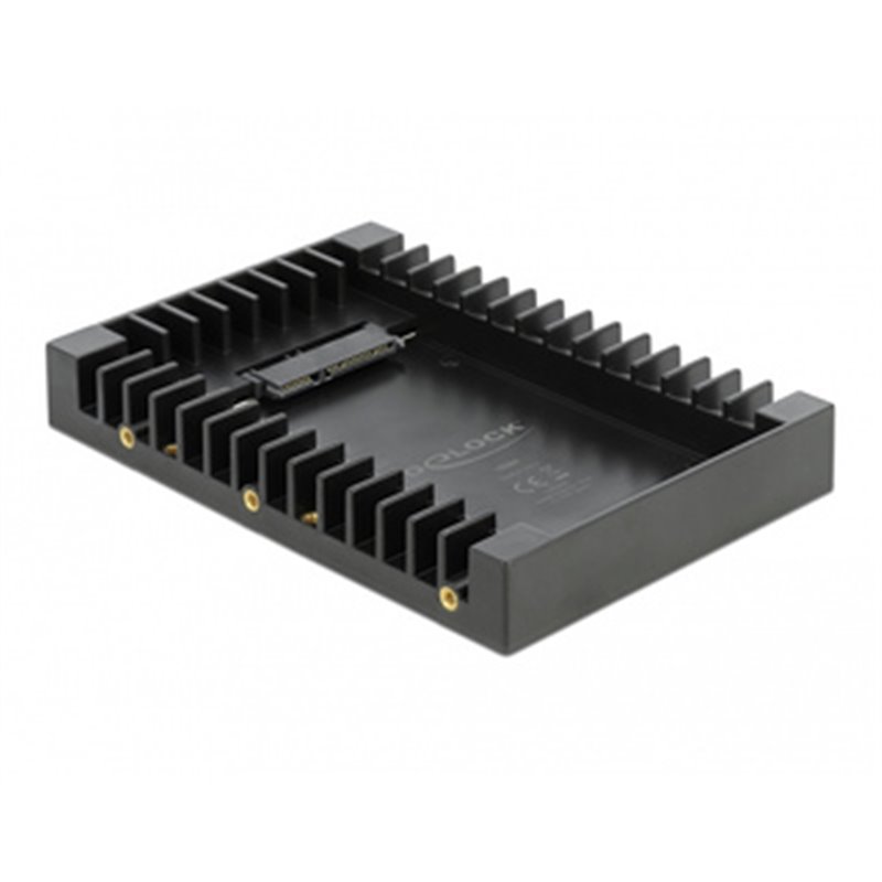 DeLOCK 3.5 Bâti dinstallation pour un lecteur fin SATA de 2.5 noir