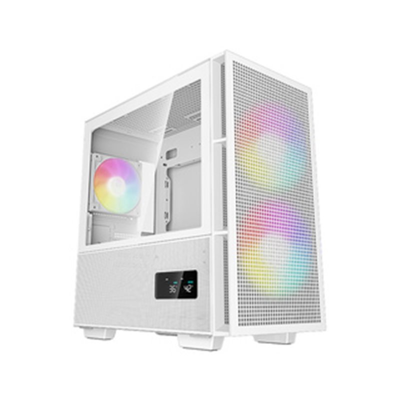 DeepCool R-CH360-WHAPE3D-G-1 unité centrale Micro Tower Blanc