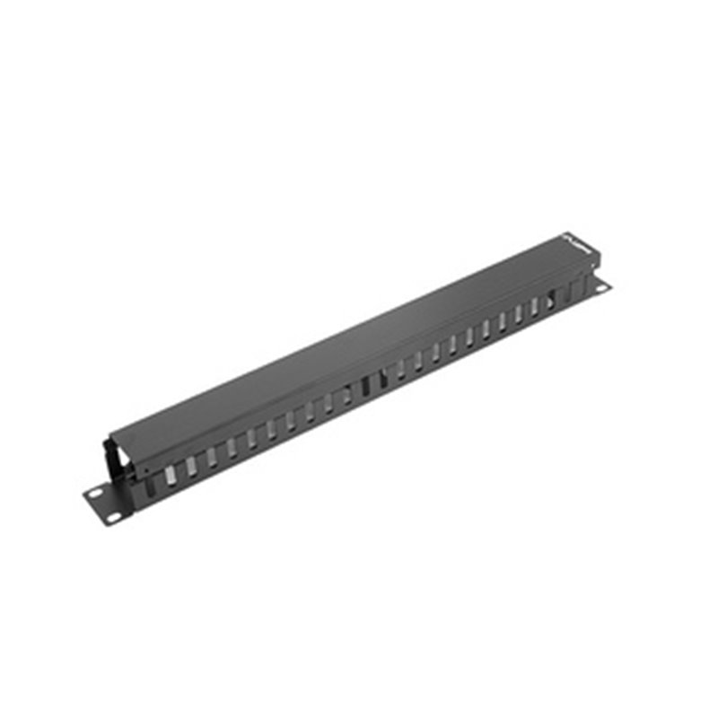 Lanberg AK-1201-B accessoire de racks Panneau de gestion de câbles