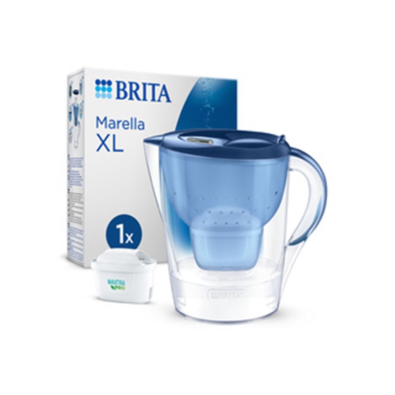 Brita Marella XL Filtre pompée à eau manuelle 3,5 L Bleu