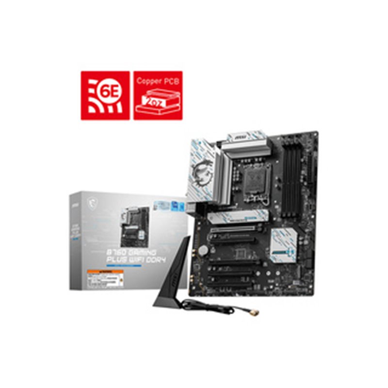 MSI B760 GAMING PLUS WIFI DDR4 carte mère Intel B760 LGA 1700 ATX