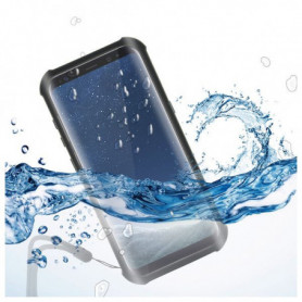 Étui étanche Samsung Galaxy S8 KSIX Aqua Case Noir Transparent 14,99 €