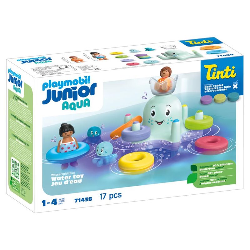 71438 Junior aqua & tinti : manege pieuvre