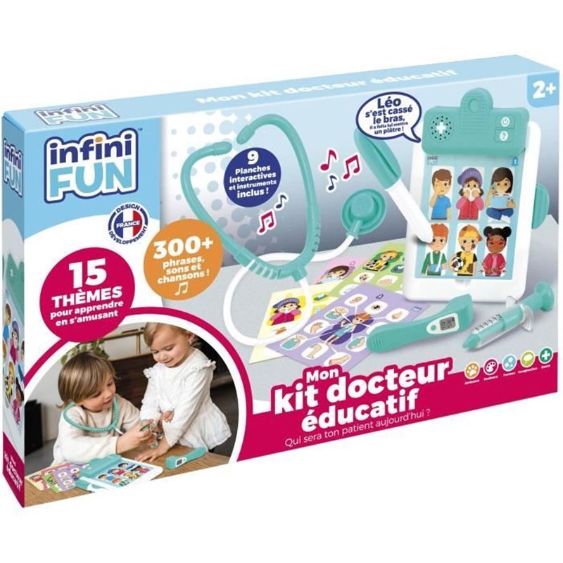 Image secondaire de Kit Docteur - KD - Mon Kit Docteur Éducatif - Plus de 300 phrases et 15 themes éducatifs des 2 ans