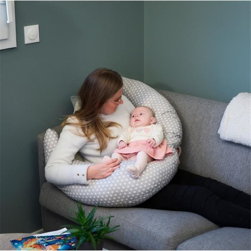 Image secondaire de Coussin de maternité - THERMOBABY - Multi-usage - Pour grossesse et allaitement