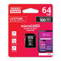 Carte Mémoire Micro SD avec Adaptateur GoodRam M1AA 64 GB Noir 19,99 €