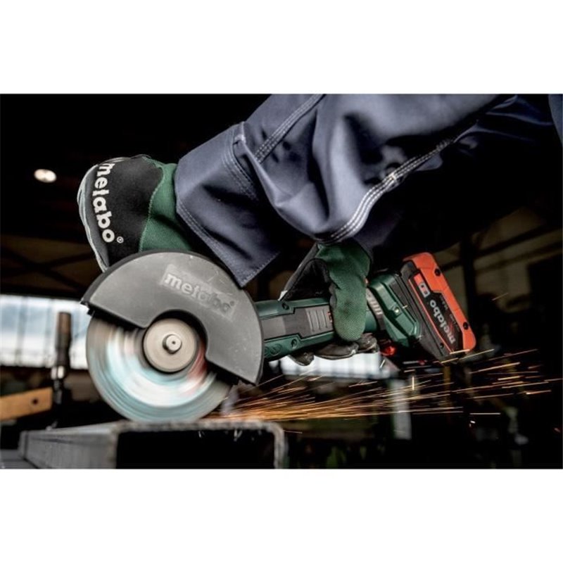 Image secondaire de Meuleuse d'angle sans fil - METABO - WPB 18 LT BL 11-125 Quick - 18 V - MetaBOX 165 L