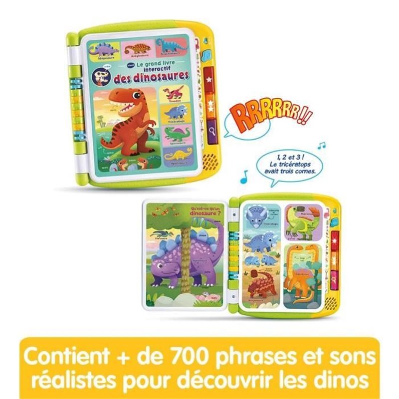 Image secondaire de VTECH LE GRAND LIVRE INTERACTIF DES DINOSAURES