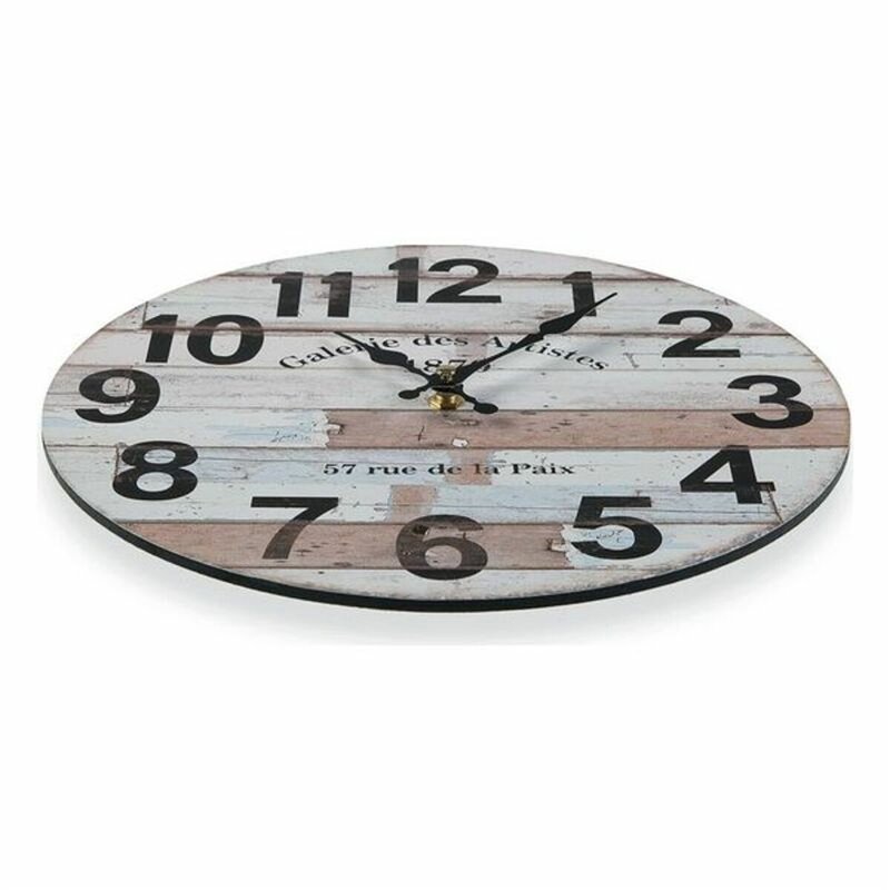 Image secondaire de Horloge Murale Versa Bois (4 x 30 x 30 cm)