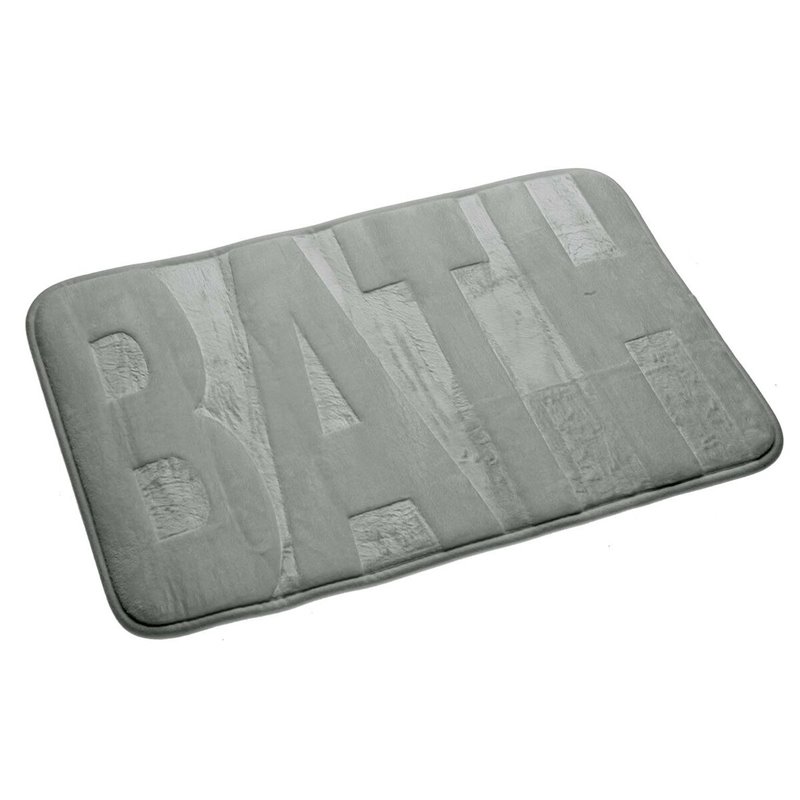 Tapis de bain Versa Bath Gris Coton (40 x 60 cm)