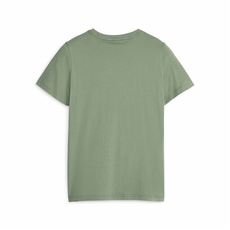 Image secondaire de T shirt à manches courtes Enfant Puma Ess Block Vert