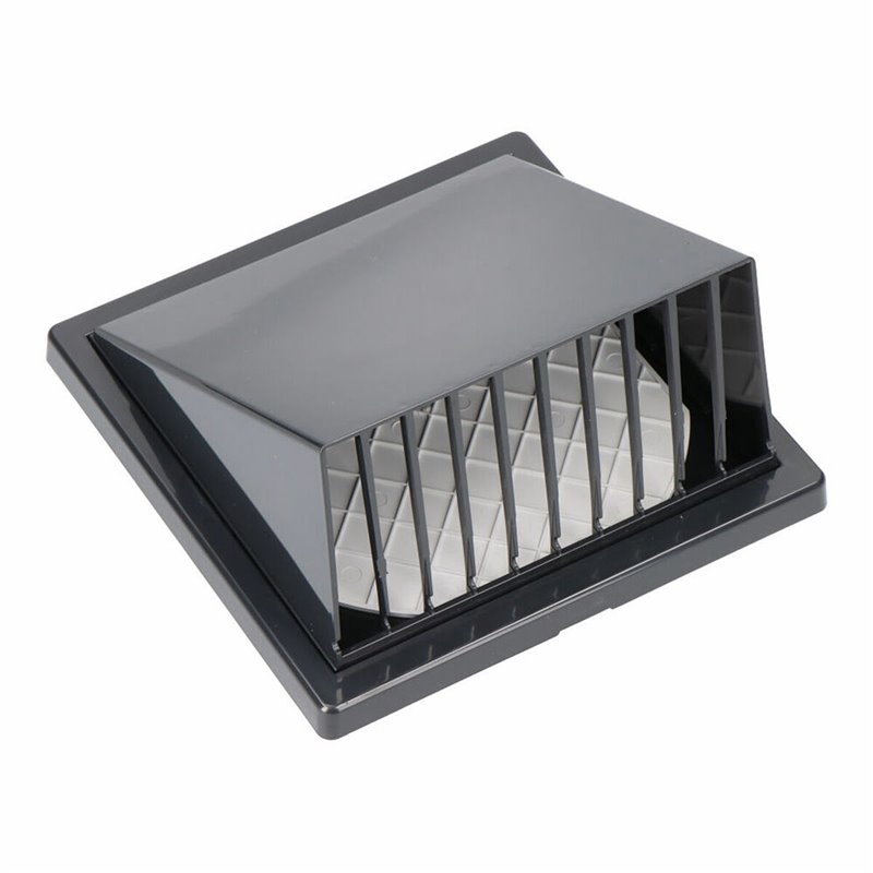 Grille de ventilation EDM 87755 Anthracite 10 x 17 x 17 cm