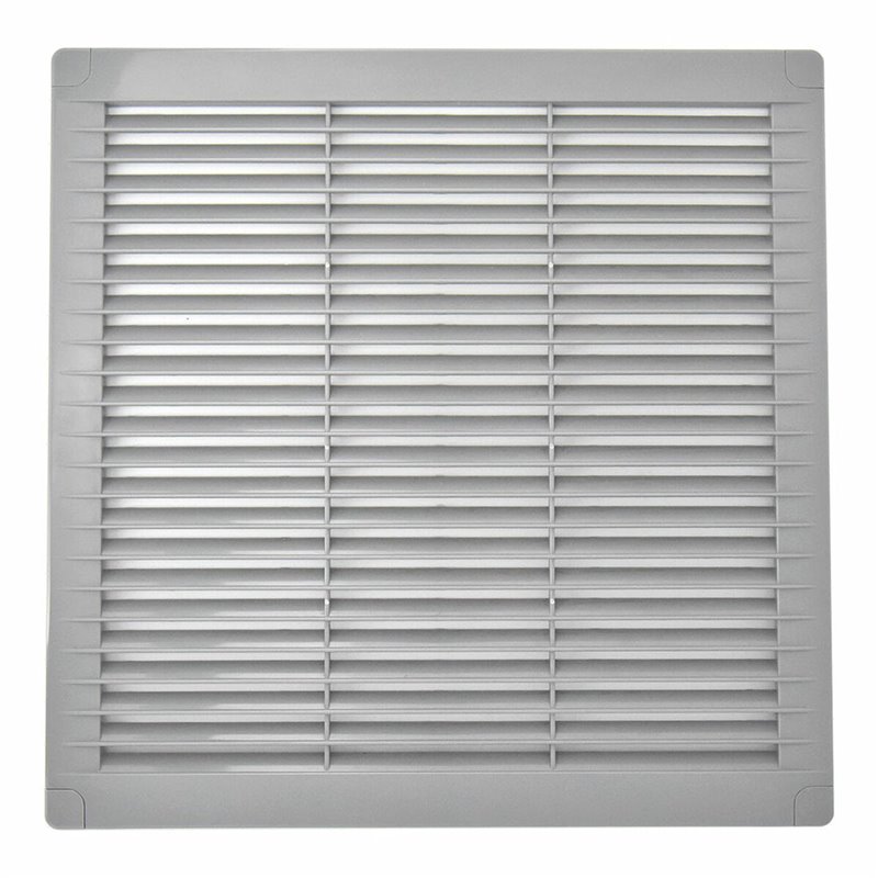 Grille de ventilation EDM 87709 Gris 30 x 30 x 0,7 cm Moustiquaire