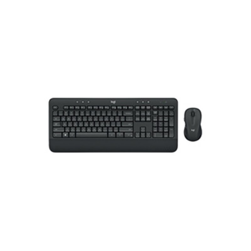 Logitech MK545 ADVANCED Wireless Keyboard and Mouse Combo clavier Souris incluse Bureau RF sans fil Français Noir