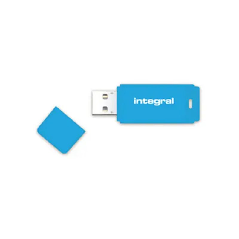 Integral 128GB USB2.0 DRIVE NEON BLUE lecteur USB flash 128 Go USB Type-A 2.0 Bleu