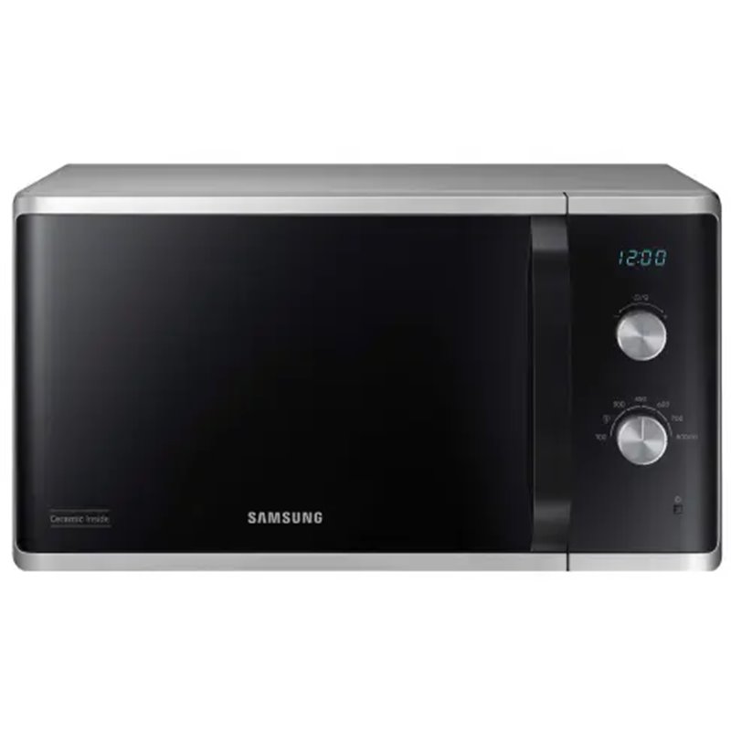 Samsung MS23K3614AS Comptoir Micro-onde simple 23 L 800 W Noir, Argent