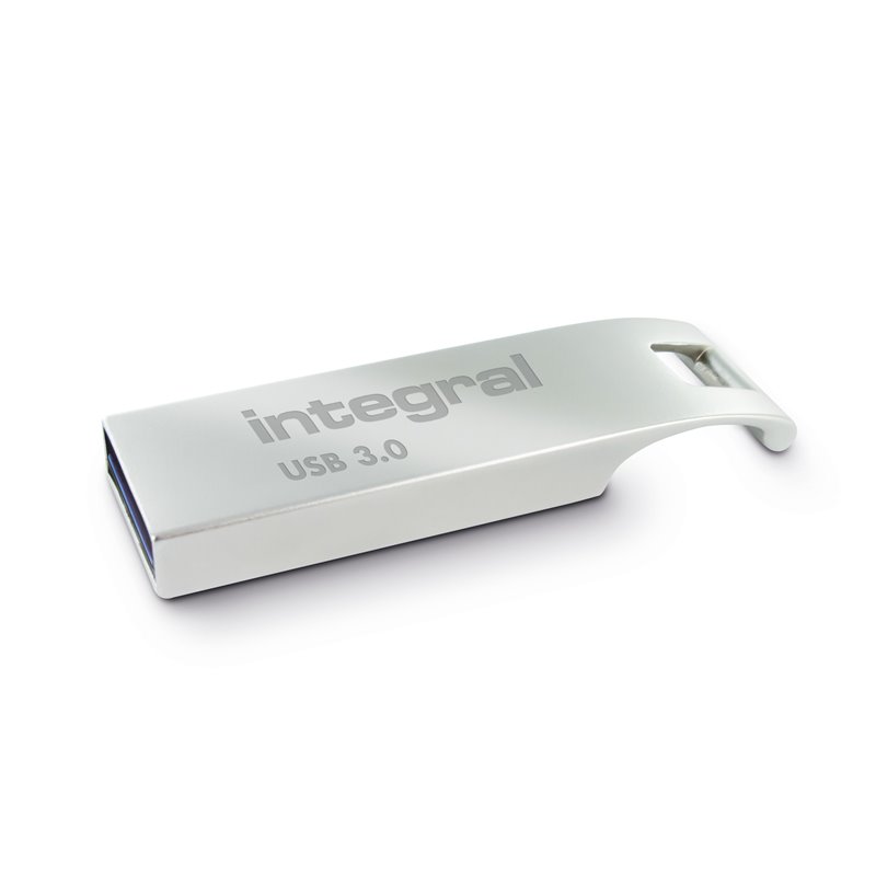 Integral 32GB USB3.0 DRIVE ARC METAL UP TO R-200 W-20 MBS lecteur USB flash 32 Go USB Type-A 3.2 Gen 1 (3.1 Gen 1) Argen