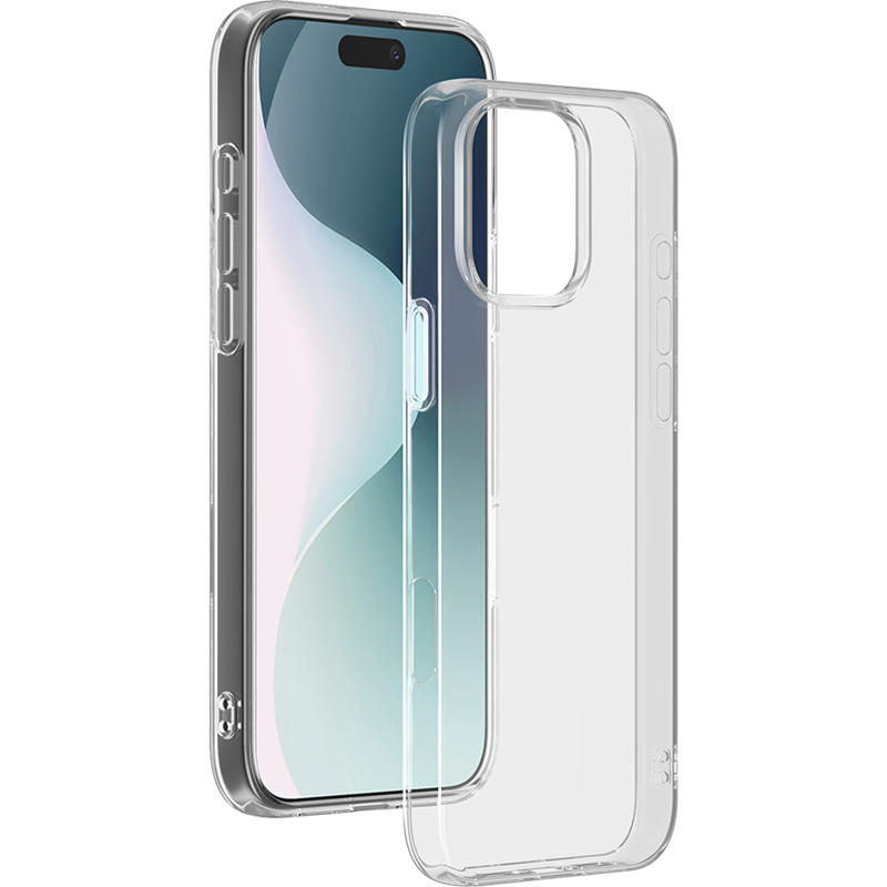 Coque iPhone 16 Pro Souple Transparente Bigben